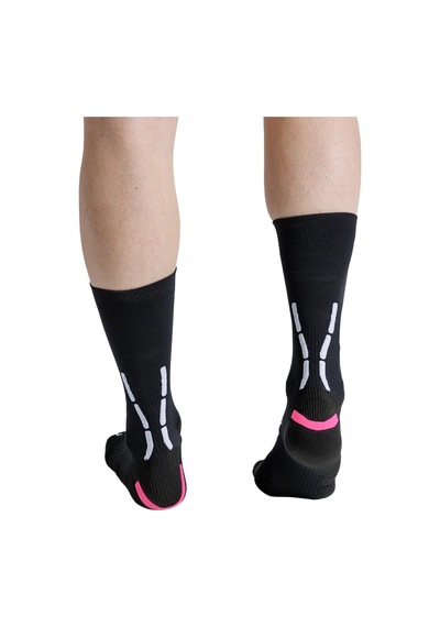 X-bıonıc X-bionic X-socks Trail Anatomix Crew Unisex Koşu Çorabı Xbxw Siyah