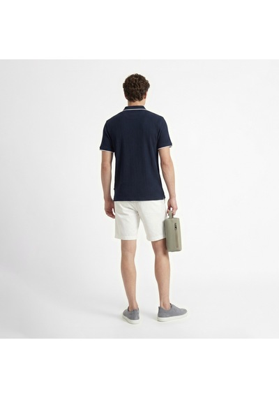 Nautica Erkek Lacivert Regular Fit Polo Yaka T-shirt Düz K65345t Lacivert