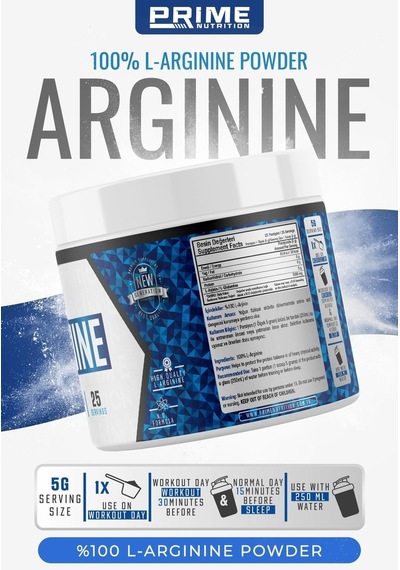 Prime Nutrition L-Arginine 125 G