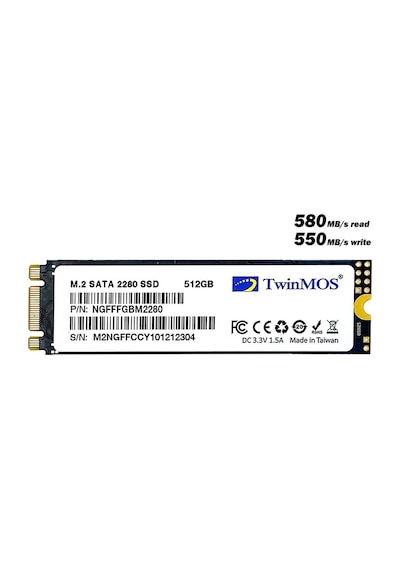 Twinmos 512 GB M.2 2280 SATA 3 SSD