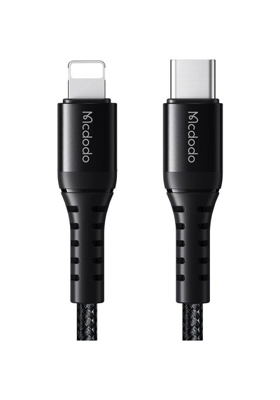 Mcdodo CA-5631 36W 3A Type-c To Lightning Şarj ve Data Kablosu 1 M Siyah