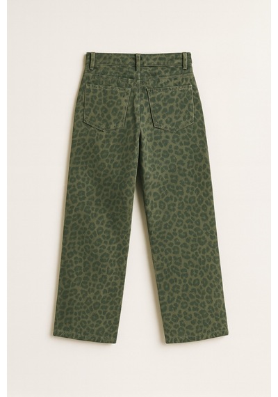 Uğur Bebe Kız Çocuk Yeşil Leopar Desenli Geniş Paça Premium Kot Trend Şıklık, Rahat Ve Tarz Günlük Pantolon Haki Yeşil Leopar Haki Yeşil Leopar Uğur Bebe Kız Çocuk Yeşil Leopar Desenli Geniş Paça Premium Kot Trend Şıklık, Rahat Ve Tarz Günlük Pantolon Haki Yeşil Leopar Haki Yeşil Leopar