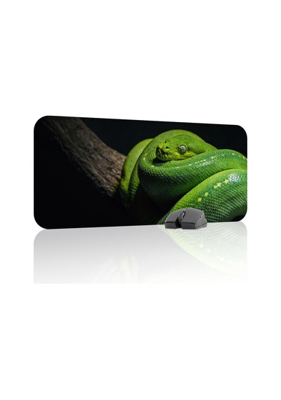 Yılan Kaymaz Dikişli Kauçuk Oyuncu Mousepad V2 - 70x30 Xl Gaming Mouse Pad Fare Altlığı