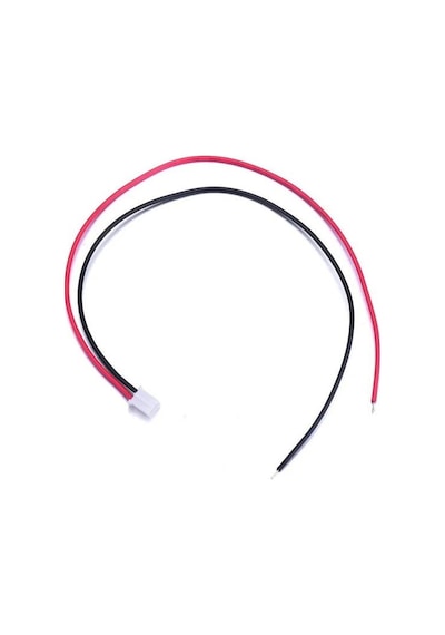 2mm 2pin Jst Ph Kablolu Konnektör Beyaz Takım 30cm - Çift Taraflı