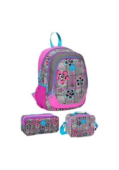 Yaygan Kids Okul Çantası Beslenme Çantası ve Kalemlik Seti