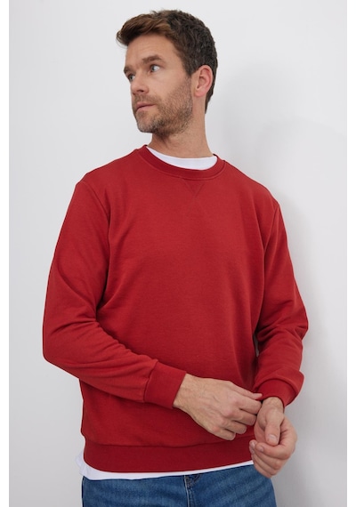 Tudors Unisex Relax Fit Rahat Kesim %100 Pamuk 3 İplik Basic Kiremit Bisiklet Yaka Sweatshirt-35150 Kiremit Tudors Unisex Relax Fit Rahat Kesim %100 Pamuk 3 İplik Basic Kiremit Bisiklet Yaka Sweatshirt-35150 Kiremit