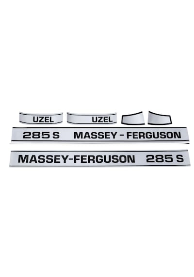 Peren Traktör Massey Ferguson 285 S Traktör Yan Yazı Takımı Sağ Sol Set Etiket