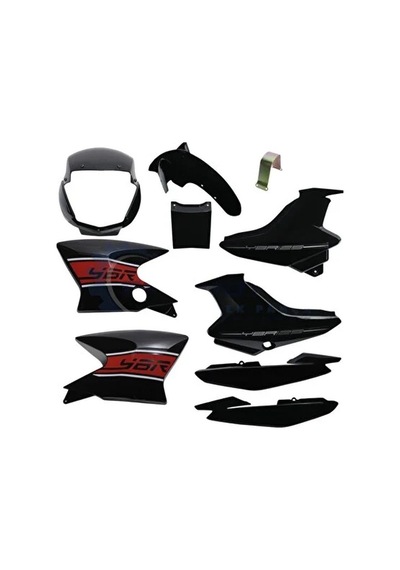 Yamaha Ybr 125 K Esd Kaporta Seti Siyah