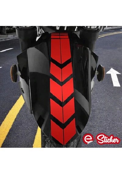 Motosiklet Çamurluk Sticker