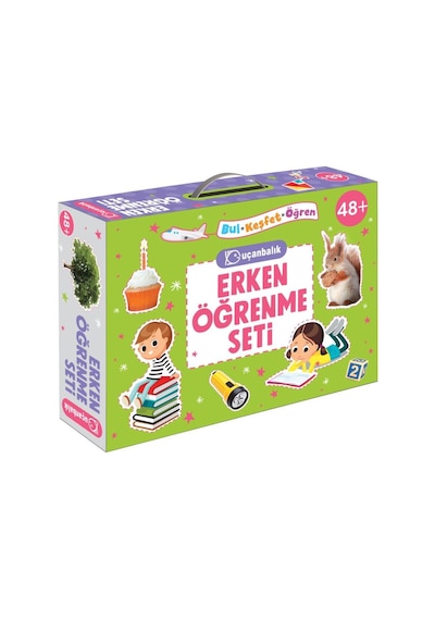 Uçanbalık Erken Öğrenme Seti 48+ (Kutu)- Uçanbalık Yayıncılık