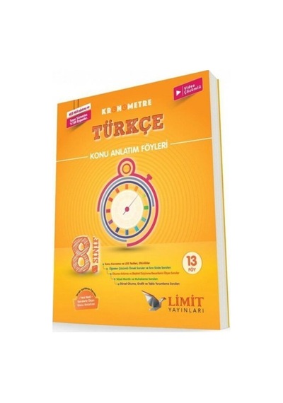 8.Sınıf Türkçe Konu Anlatım Föyleri- Limit Yayınları