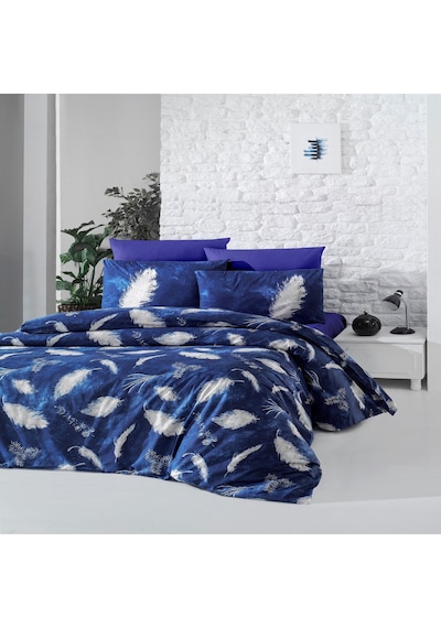 Komfort Home Çift Kişilik Ranforce Nevresim Takımı (Feather)