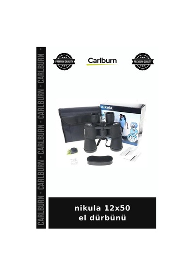 Nikula 12x50 El Dürbünü Avcılık Açık Hava Doğa Ekipmanı Çok Renkli
