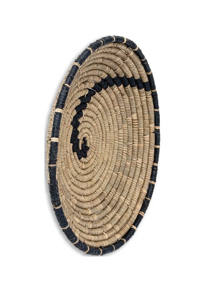 Meander Bambu Afrikan El Yapımı Fibonacci Duvar Tabağı 60cm 8912