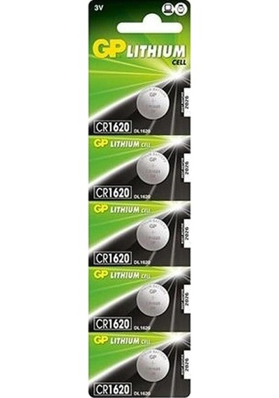 Gp Cr1620 3v Lityum Pil 5 Li Blister