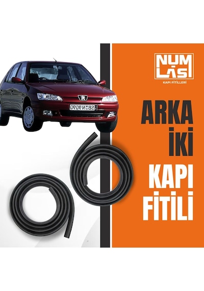 Peugeot 306 Arka Iki Kapı Fitili-a Kalite-numlas-nm3601
