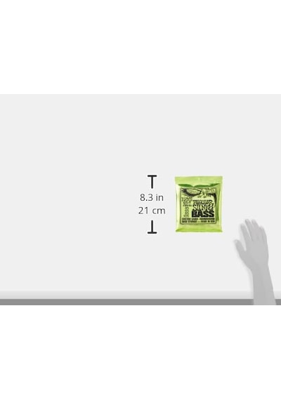 Ernie Ball Düzenli Slinky Nikel Yara Orta Ölçekli Bas Telleri, Ölçü 45-105