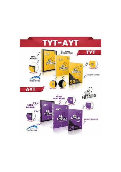 Dr.biyoloıji Tyt-ayt Full Set