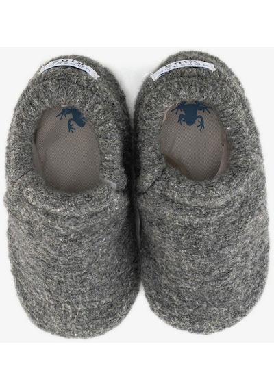 Recycled Woo Wooly Yünlü Gri Barefoot Patik Gri
