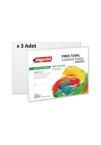 Bigpoint Artists' Pres Tuval 35x50cm X 3 Adet