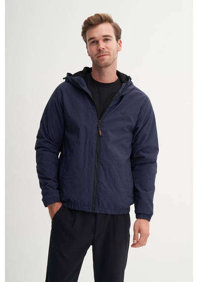 Cazador Basic Crinkle Kumaş Baharlık Regular Fit Mont Laci