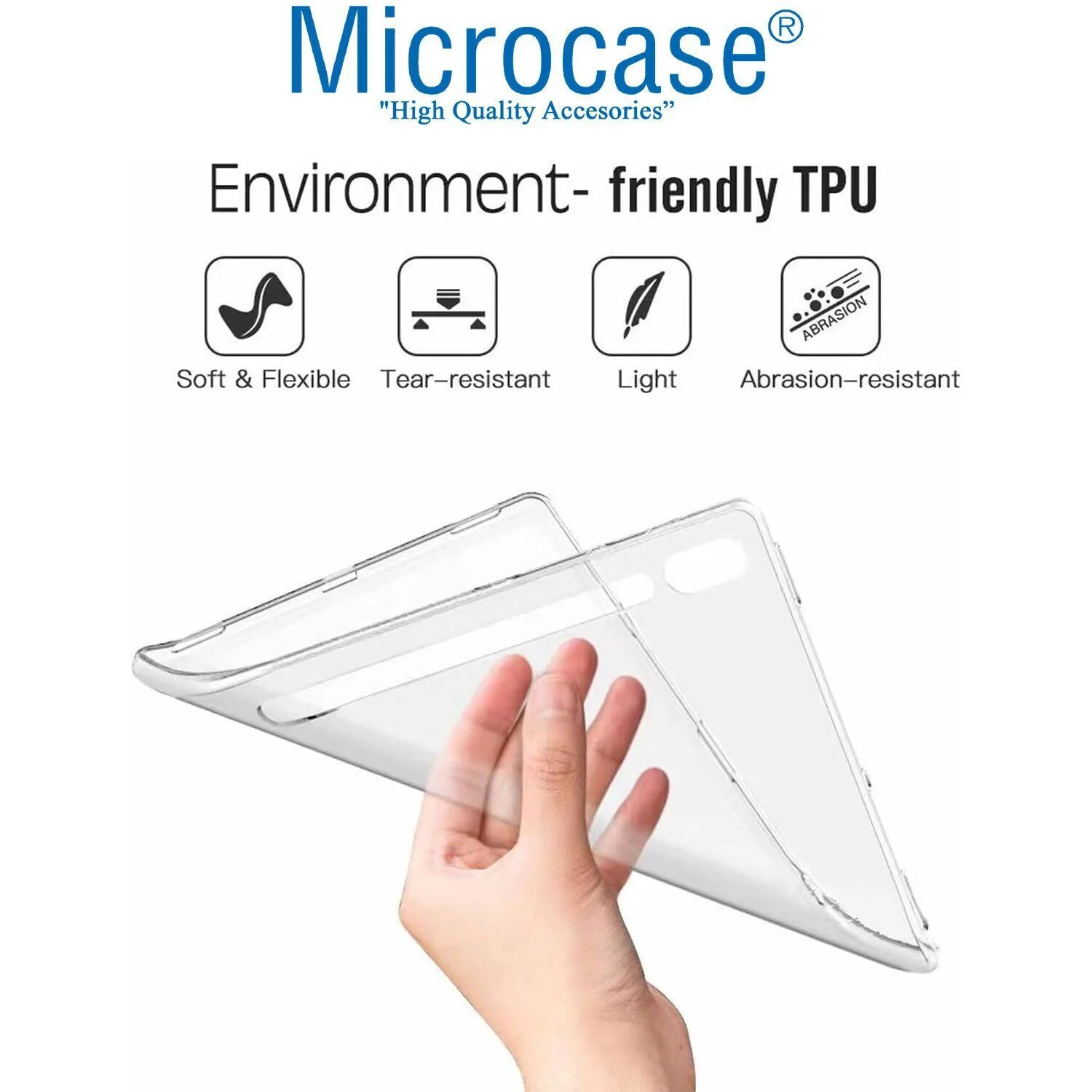 Microcase Samsung Uyumlu Galaxy S11 Ultra 14.6 İnch Tablet Tpu Silikon Kılıf - Al9907 Kılıf