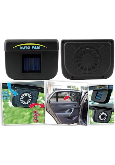 Auto Cool Güneş Enerjisiyle Çalışan Araç İçi Soğutucu -