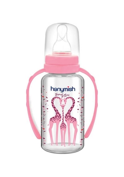 Hanymish Kulplu Cam Biberon 125 ML 403