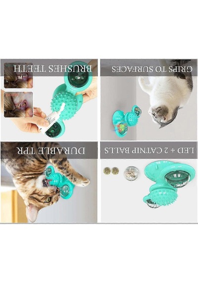 Pet Life 'windmill' Dönen Vakumlu Dönen Kedi Oyuncağı S338
