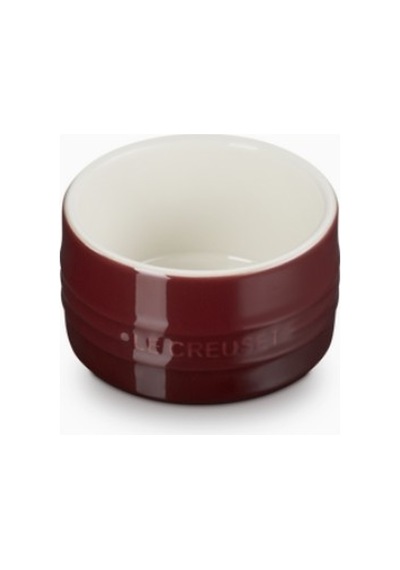 Le Creuset Seramik Ramekin, Istiflenebilir Lüks Sunum Kase Bordo