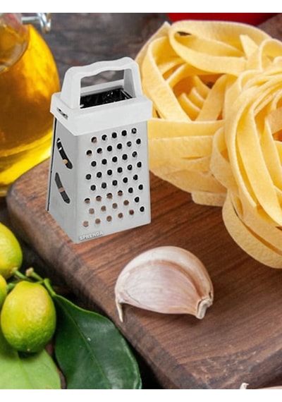 3' Lü Paslanmaz Çelik Pratik Mini Mıknatıslı Rende Limon, Sarımsak Ve Zencefil Rendesi Çelik Diğer