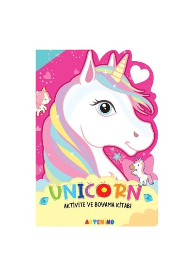 Unicorn - Aktivite Ve Boyama Kitabı Serisi
