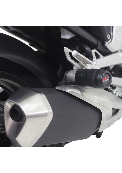 GP Kompozit Honda NC 700 D / 750 D Integra 2012-2020 Uyumlu Egzoz Koruma Takozu Siyah