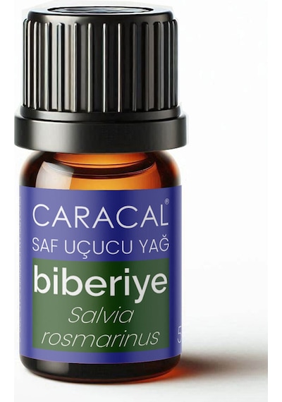 Caracal Saf Biberiye Yağı 5ml Doğal Biberiye Uçucu Yağı 5 ML