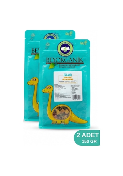 Organik Çocuk Makarna Sebzeli %35 Sebzeli 2x150gr (pestisit Ve Aflatoksin Analizli)