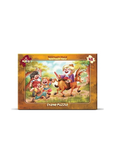 Art Çocuk Puzzle 48 Parça Nasreddin Hoca Çerçeveli Yapboz