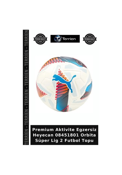 Premium Aktivite Egzersiz Heyecan 08451801 Orbita Süper Lig 2 Futbol Topu Çok Renkli