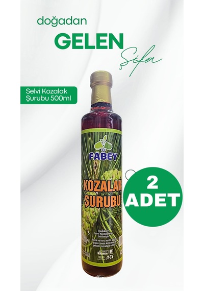 Es Fabey Selvi Kozalak Şurubu 2 x 500 ML