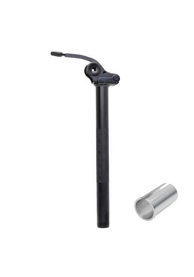 Sele Borusu - 30.9, 350 Mm, Katlanır, E-bike Uyumlu Siyah Renk