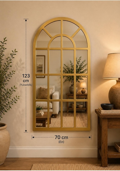 Peak Dizayn Pencere Model Duvar Aynası 123x70 Cm Dekoratif Salon Aynası Modern Bölmeli Çerçeveli Duvar Aynası Antre Dresuar Aynası Gold Peak Dizayn Pencere Model Duvar Aynası 123x70 Cm Dekoratif Salon Aynası Modern Bölmeli Çerçeveli Duvar Aynası Antre Dresuar Aynası Gold