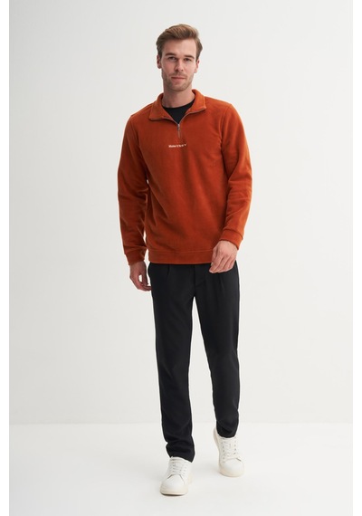 Cazador 53200 Erkek Dik Yaka Sweat Tarcın