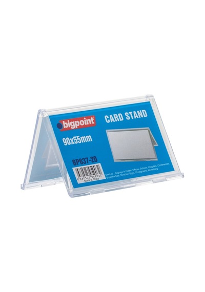 Bigpoint Kart Standı Çift Taraflı 90x55mm