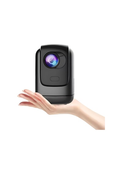Taşınabilir Sinema Projektörü Dahili Hoparlör 1920 1080p Ev Sineması Bluetooth Android 11 Akıllı P