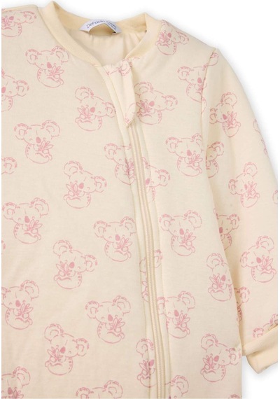 Defacto Kız Bebek Desenli Tulum G7774a526sper153 Ekru-er153