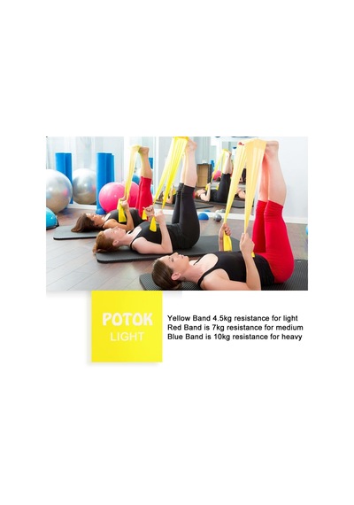 Evde Kal Spor Seti-3 - Antrenman Lastiği - Pilates Mat - Lastik