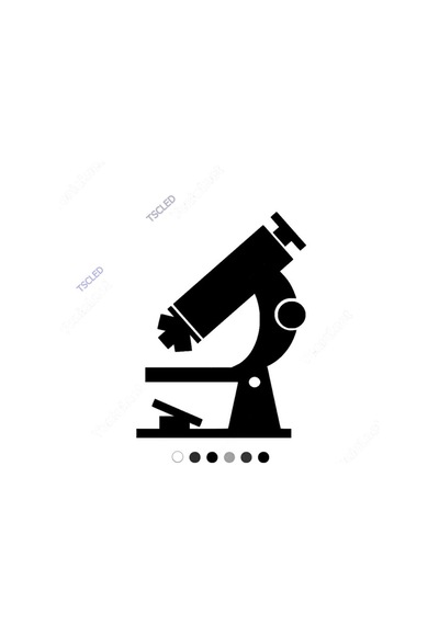 Inceleme Için Mikroskop Cihazı Sticker 17Cm
