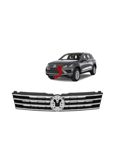 Gkl Vw Touareg Ön Panjur Kromlu 2015-2018 7p6853651l