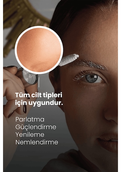Cosmogenesis Labs Kaş Kirpik Maskesi 9.5ml - Su Bazlı Parlatıcı Nemlendirici Onarıcı Vegan (%1 Keratin – Biotin)