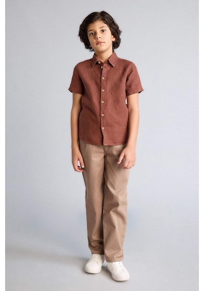 Defacto Carrot Fıt Gabardin Pantolon Erkek Çocuk E2218a826spbn580 Kahve-bn580