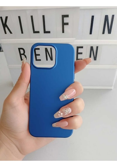 Apple Uyumlu iPhone 14 Pro Silikon Kılıf Modeli Mavi